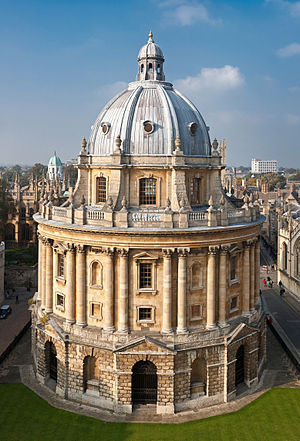 Surprise Oxford The Radcliffe Camera in Oxford, England as vie...
