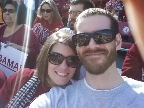 The light is God's presence...typically visible at Bryant-Denny Stadium