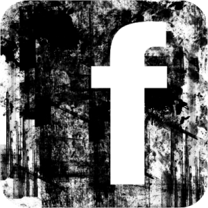 Facebook grunge logo
