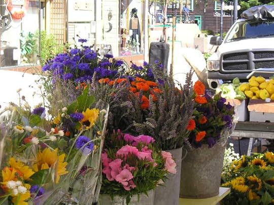 Flower market, Eureka, CA