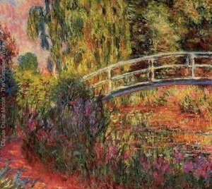 Water Lily Pond Water Irises - Monet