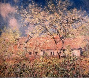 Springtime at Giverny - Monet