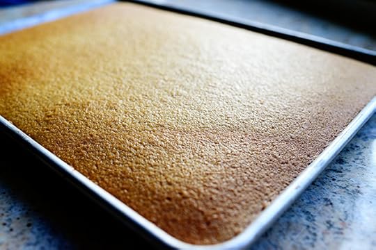 Peanut Butter Cake with Chocolate Icing