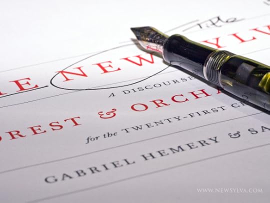 proofreading The New Sylva