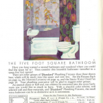 Details about the Five Foot Square bathroom, with prices and suggestions to fit one into
