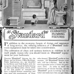 This largish bathroom has a foot bath along with more common fixtures.