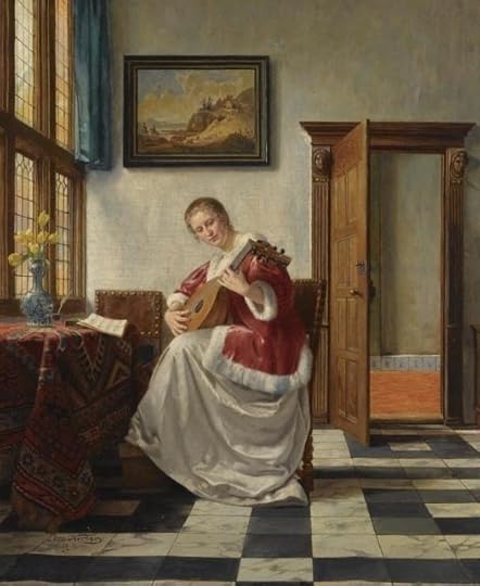 Otto-karl-kirberg-1850-1926-playing-the-lute