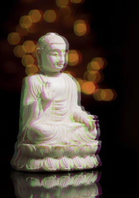 3d buddha