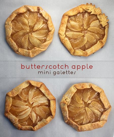 Butterscotch Apple Galettes