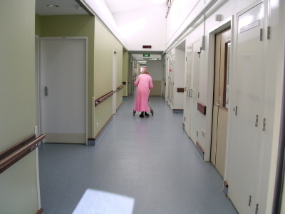 Lady in Hospital
