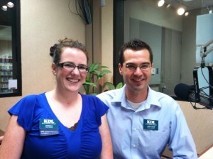 Monica & Andy at WGVU