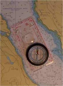Using a map compass, you can work out how to get places without all those modern electronic gadgets usually rely on.