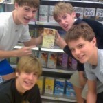 Crazy boy fans!!!