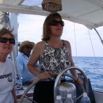 Aye, aye, Cap'n! Sailing with my parents.