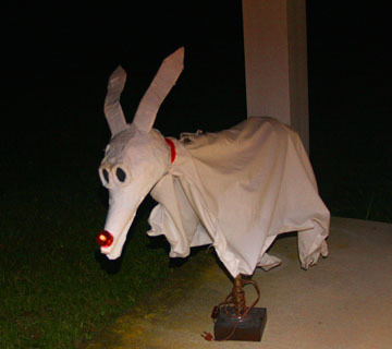 Jack Skellington's Dog Zero, sculpted by Kelly A. Harmon