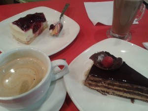 Cake on way to BM