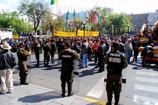 Riot Squad, Plaza Pedro D. Murillo, La Paz, Bolivia
