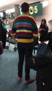 Isn't it a little early for a Christmas sweater?