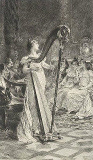 Victorian Harpist