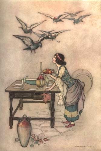 The Seven Doves by Warwick Goble