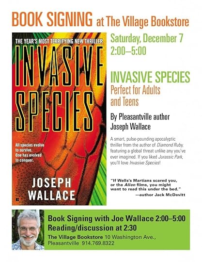 Invasive Species signing flyer