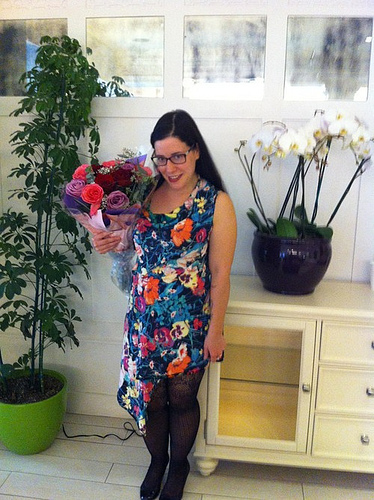 mewithflowers