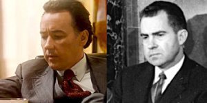 I see just a shade of resemblance here. Now it's like seeing President Nixon, and President Nixon's younger, hotter cousin.