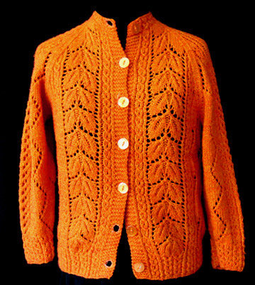 One of Barbara Walker's sweaters