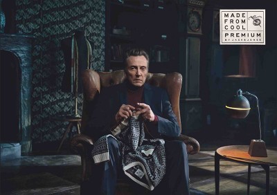 Christopher Walken knits for Jack and Jones