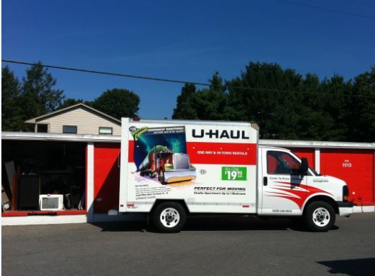 Author drives U-Haul