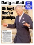 Royal baby front pages