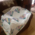 My lovely soft Pilly-quilt.