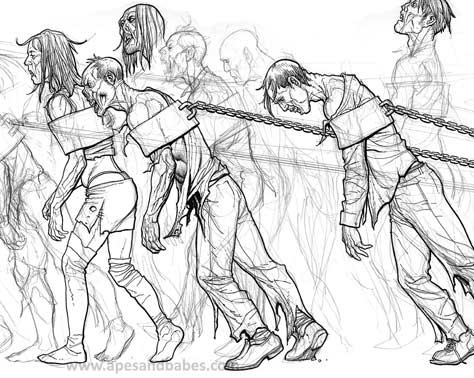 Frank Cho: zombies