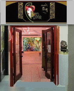 green door
