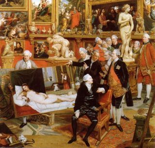 J.Zoffany,_La_tribuna_degli_Uffizi_(detail)