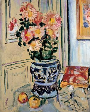 Hunter still life with marguerites 1930