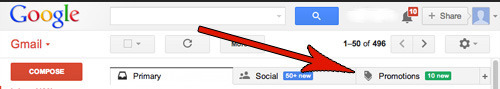 My newsletter might be where the arrow is pointing