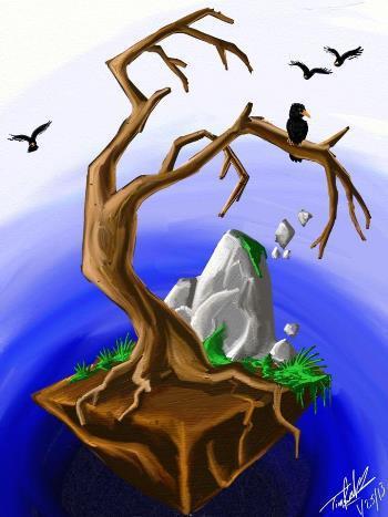 Truth in Fiction and Emotional Vulnerability of Characters. Image by Tim Robbins. http://www.facebook.com/timrobbinsart