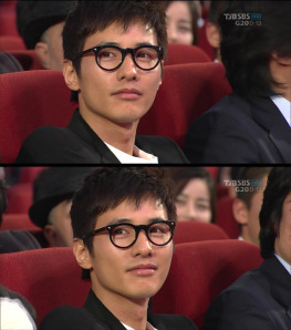 Won Bin -- looking like the sensitive intellect you are.