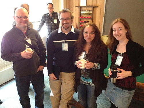 Jonathan Mahood, Mike Cope, Patricia Storms and Kate