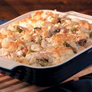 Phyllo Chicken Potpie Recipe