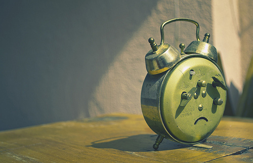 Sad Clock by Elena Fidanovska