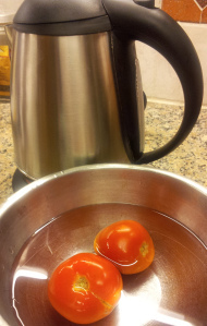 Removing Tomato Skins