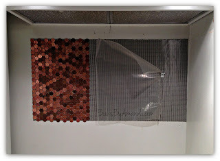 Amanda's penny backsplash