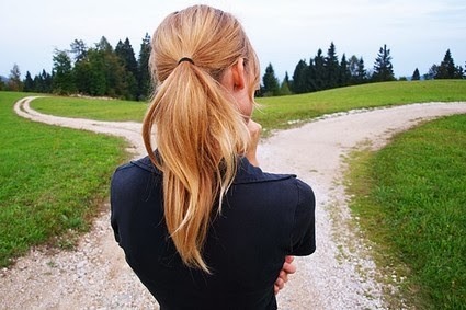 Which road would she take?