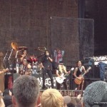 Alice Cooper himself was in fine form, especially when you consider he's 64 years old! He can still rock a stage, though. Even the young audience was getting into his performance.