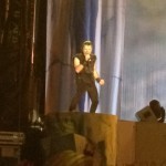 Bruce Dickinson, Iron Maiden's lead singer, and an astounding performer. He really brought the energy out of the crowd.