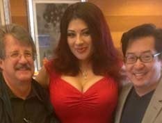 Frank Cho, Ivy Doomkitty, 2013 Big WOW comicbook convention in San Jose