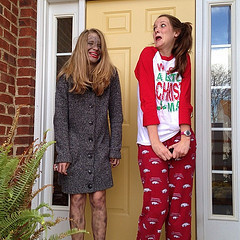 It's beginning to look a lot like Christmas.. and zombies. And Go Hogs!