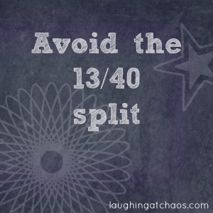 avoid the 1340 split